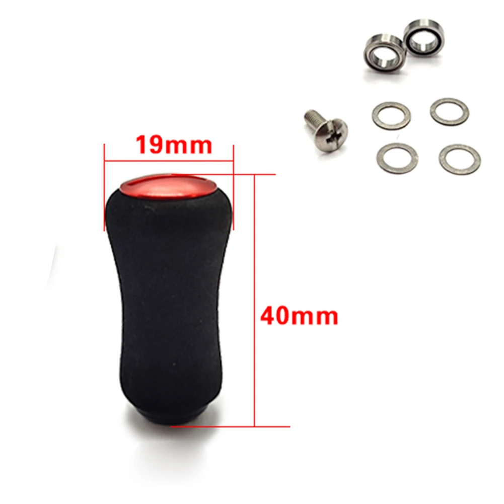 1Set Angeln Reel Griff Knöpfe Waterdrop Rad Greifen Ball Schütteln Griff Kneifen Hand EVA Griff Knopf Mit Lager Dichtung – Detail 3