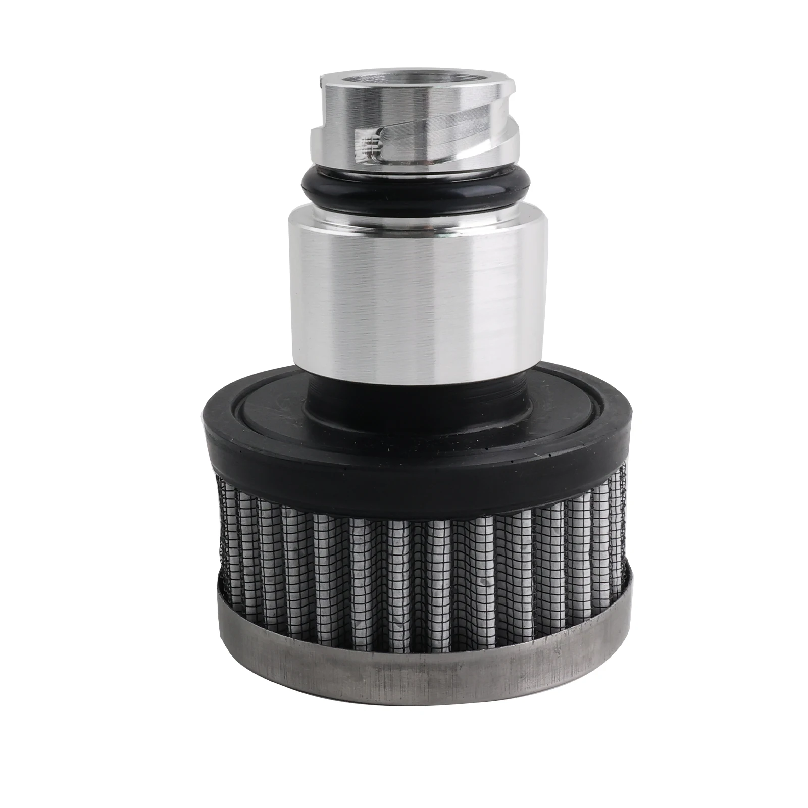 performance for 2005- Mustang 4.6/5.0 V6 Billet Aluminum Valve Cover Oil Cap Chrome Breather