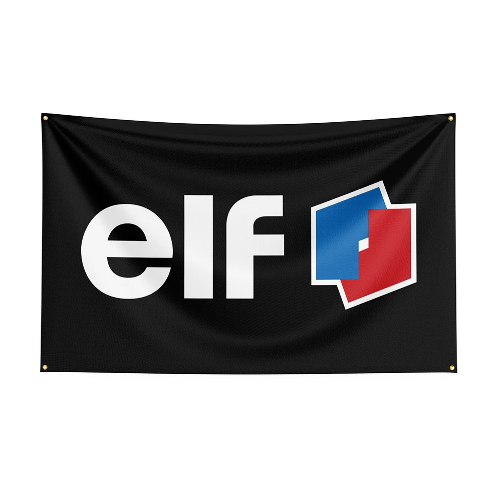

3x5Ft ELFs Flag Polyester Prlnted Raclng Car Banner For Decor 1