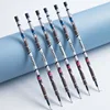 M&G 20pcs Gel Pen Refill 0.38mm Black Draw Cap Full Syringe Signature Pen Refill Miffy Series Pens Refill for School Opening 6