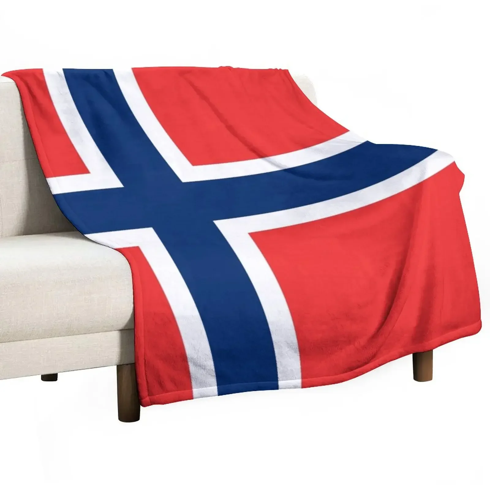 

Norwegian Flag Throw Blanket Quilt blankets and throws Nap Blankets