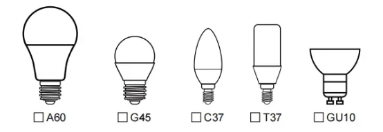 1-10PCS GU10 LED Rgb Smart Light Bulb Dimmable Gu10 6W S29bfb763290a4d2292535161121627b1y