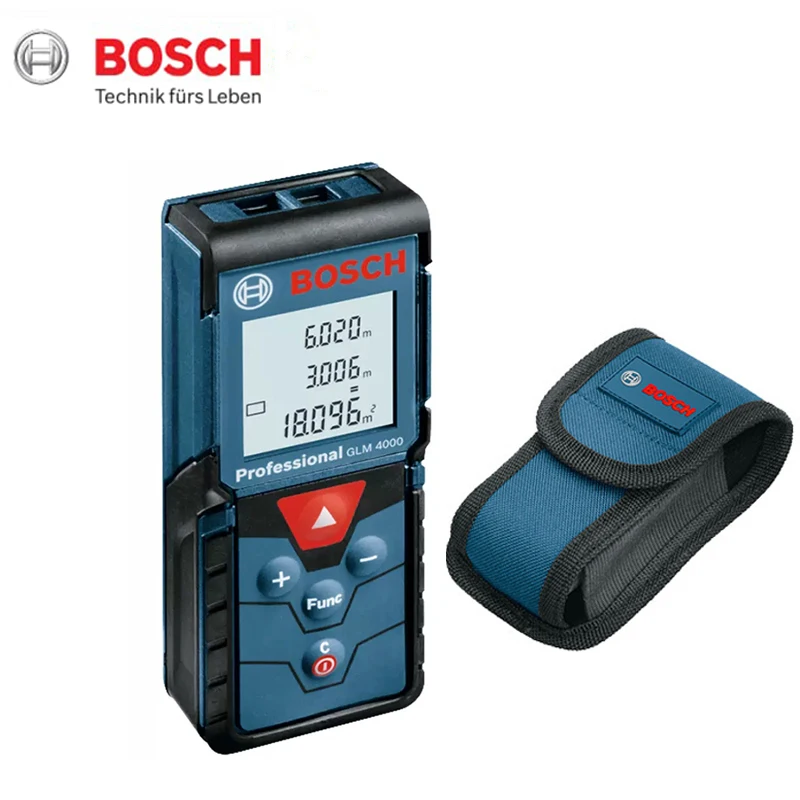 Bosch Laser Range Finder Glm4000 Trena Laser Misuratore Di Distanza Laser Digitale 40M Gamma Strumenti Di Misurazione Del Metro A Nastro Laser Ad Alta