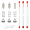 0.2mm, 0.3mm, 0.5mm Airbrush Nozzle Needle Replacement Parts for Airbrush NCT-SJ83 1