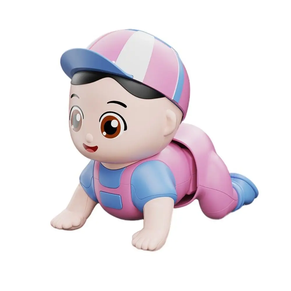 Electric Baby Crawling Toys Plastic Learn To Climb Electric crawling doll 0-6-12Months Climb Educational Toddler Moving Toy 4