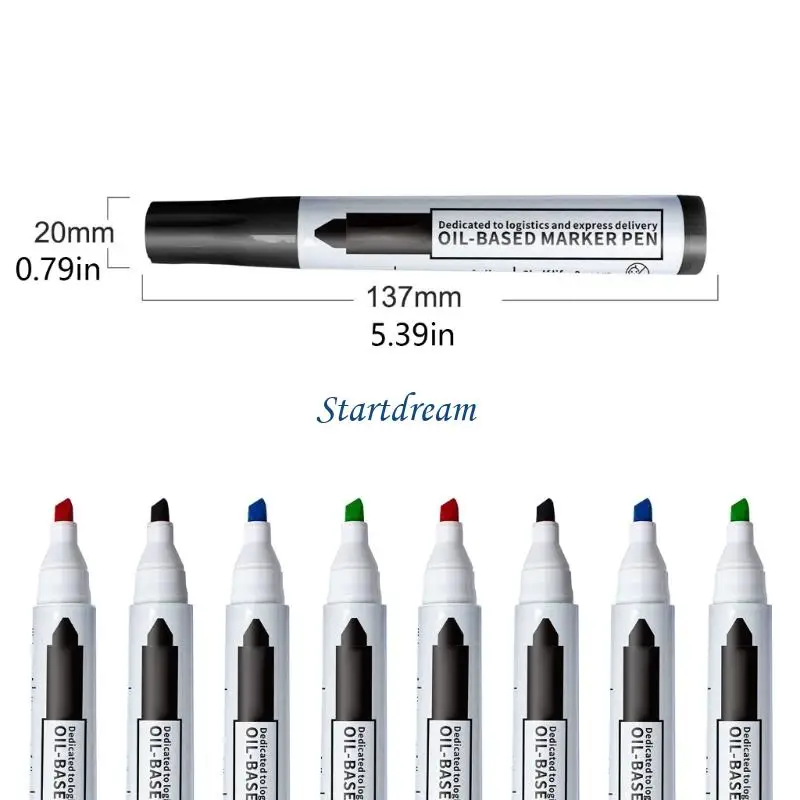 12개입 불침투성 마커가 퇴색되지 않음 플라스틱 금속 유리 외장용 빠른 건조 토너 K92C