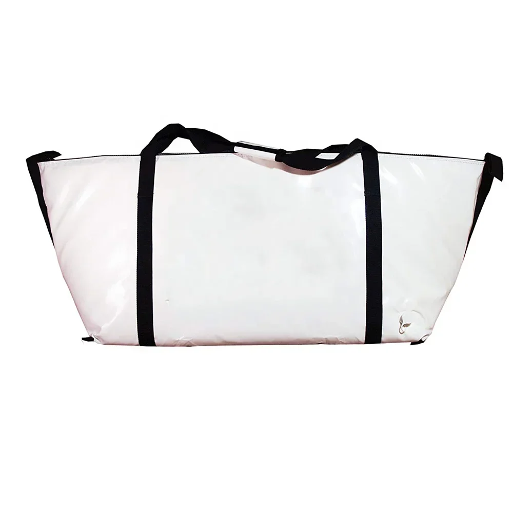 

Custom insulated large boat PVC tarpaulin cooler ice fishing gear bag