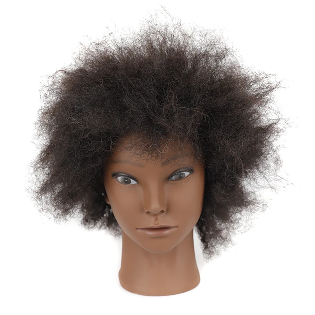 Human Hair Mannequin Head Training  Mannequin Head Training Stand - Afro  Mannequin - Aliexpress