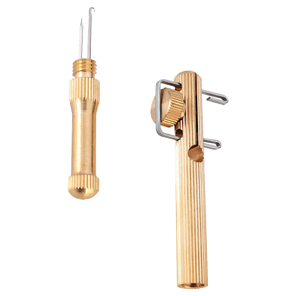 

2Pcs Copper Sub-line Quick Knot Tying Tools Fishing Accessories for Outdoor