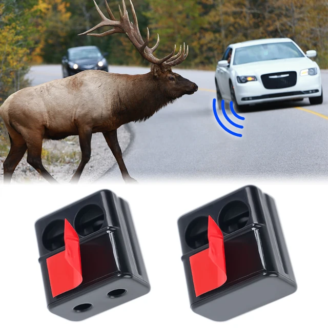 2pcs Automotive Car Deer Whistle Device Bell Animal Alert Warning Whistles  System Safety Sound Alarm Compact Auto Safety Alert - Self Defense Alarm -  AliExpress