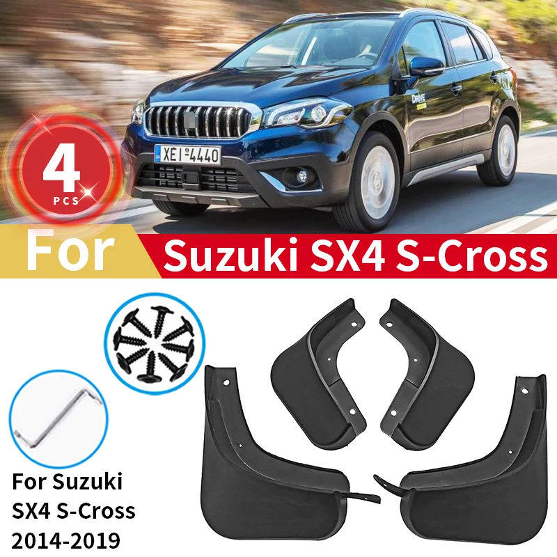 Брызговики для Suzuki SX4 SX-4 SX 4 S 2014-2019