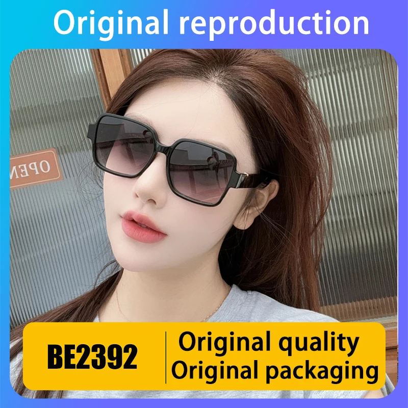 

2024 New Glasses Frame Brand Designer Women's High Quality Retro Fashion Leisure Multi functional Luxury Glasses BE2392