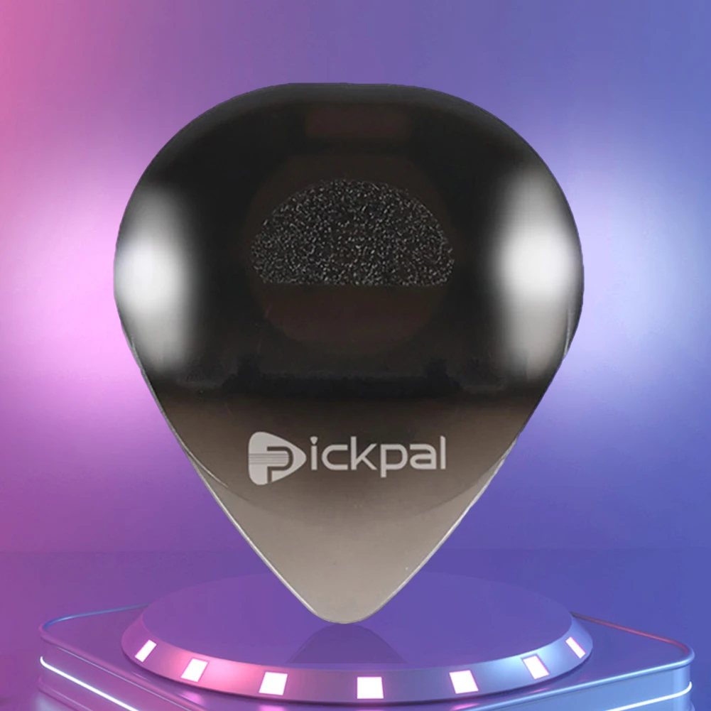 Description Picture 5 of itemElectric Guitar Picks with High-Sensitivity LED Light Musical Instrument Glowing Plectrum Portable for Bass Electric Guitarists