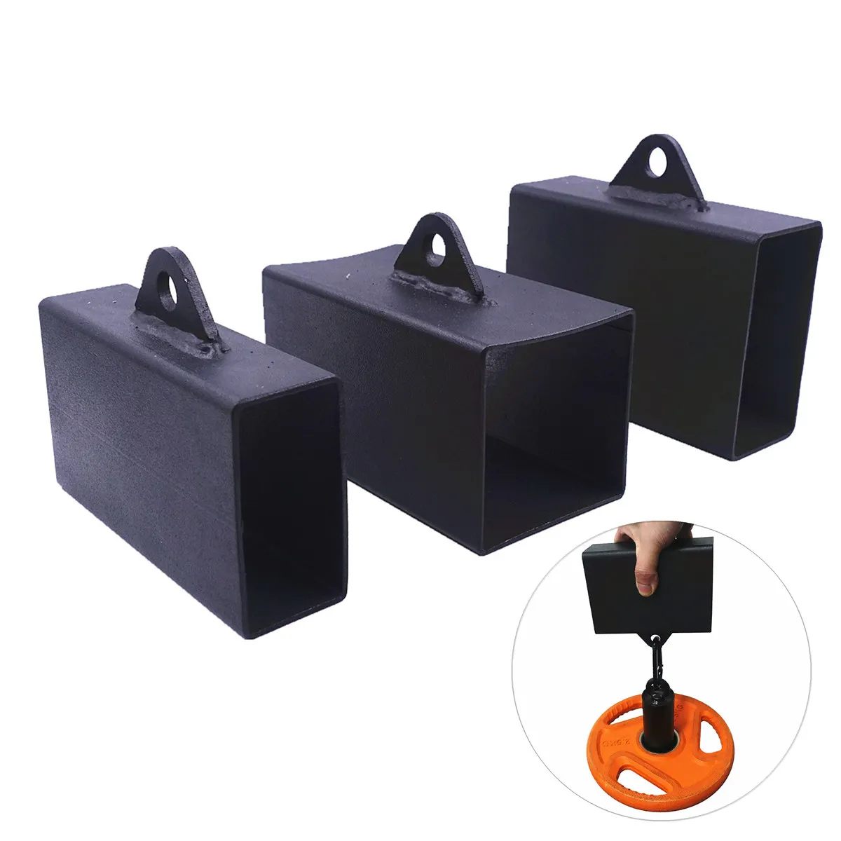 Pinch Block Iron Hand Grip Strengthener Rock Climbing Training Tools