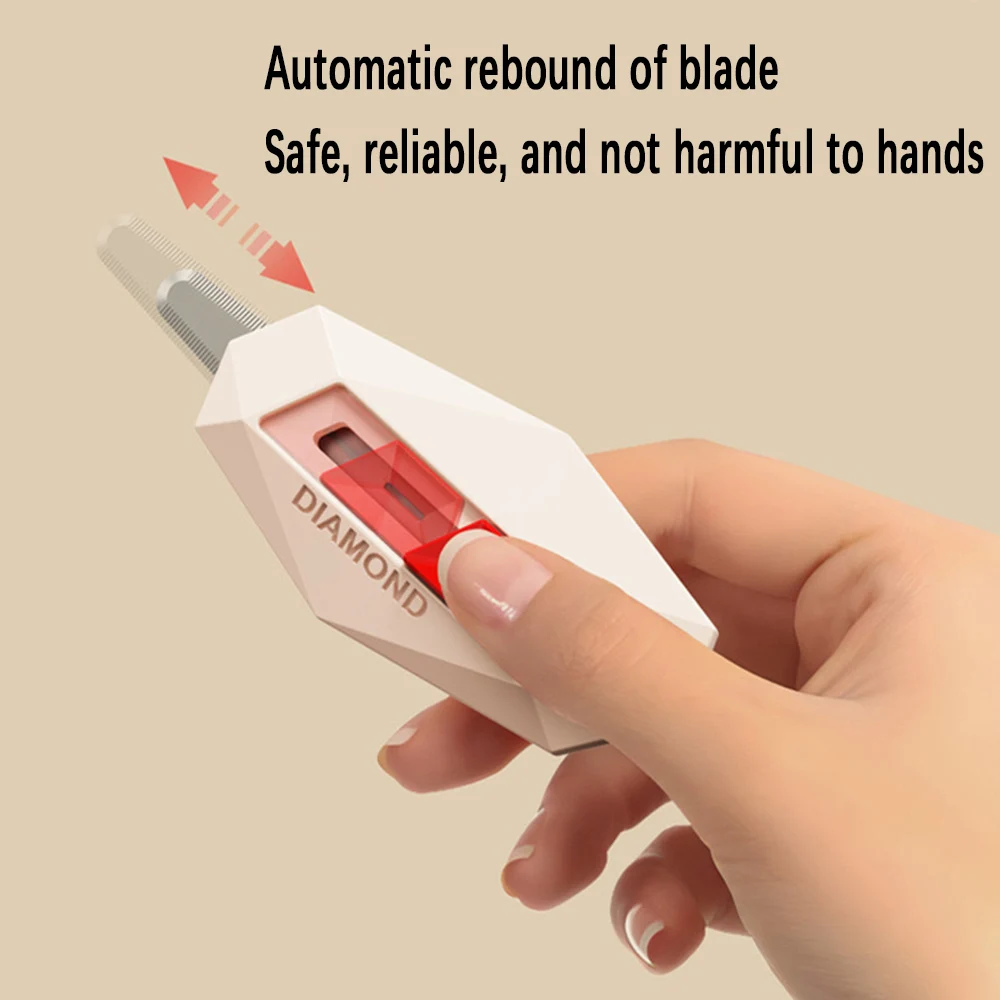 자석형 언박싱 나이프, 택배용 판지 상자를 풀기 위한 마법의 도구, 미니 휴대용 다기능 소형 아트 나이프