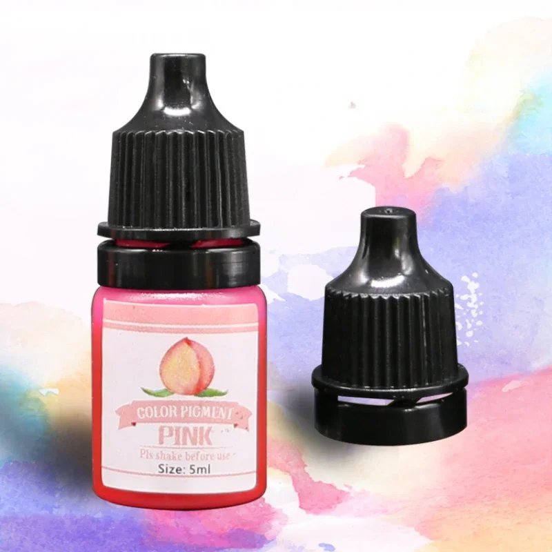 24colors High Concentrated Candle Dyes Crystal Drop Gel Oil-based Colorant DIY Epoxy Resin Coloring Pigment