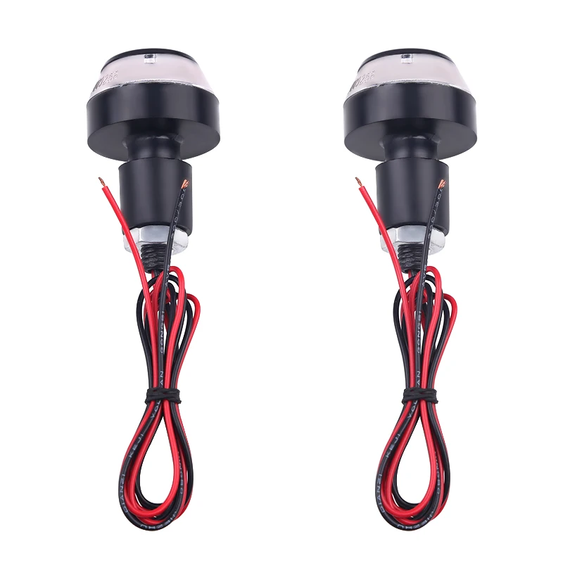 Indicatori Di Direzione LED Per Manubrio Moto - Luci Lampeggianti Gialle E Bianche - Per Manubrio 22mm - Foto 4