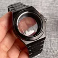 Black set-glass back