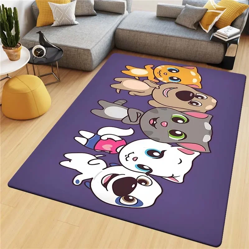 

Cute Cartoon Tom Blanket Soft Throw Blanket Home Decoration Bedroom Bed Sofa Picnic Travel Office Throw Blanket Children
