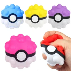 Balle anti Stress 3D en Silicone pour adulte, jouet mignon, anti Stress, décompression 