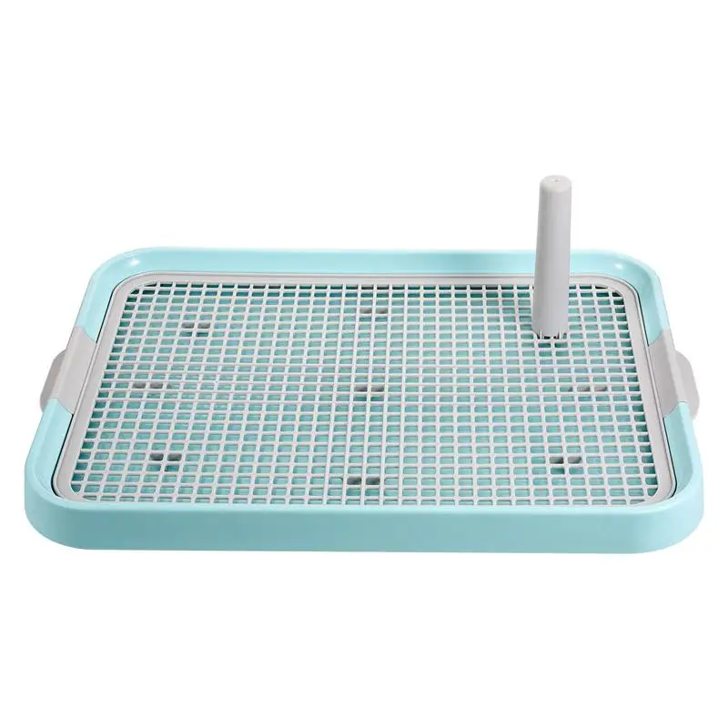 Puppy Toilet Anti-Slid Training Pee Pad Plastic Mesh Dog Toilet Dog Potty Tray Pet Indoor Potty 49x37x15cm 1pc pet potty tray