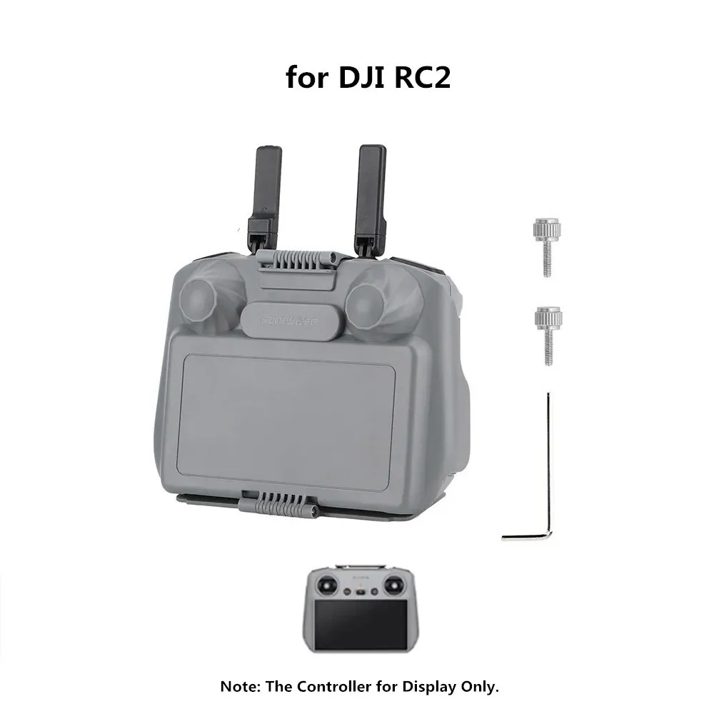 Description Picture 2 of item2 In 1 Screen Protector Shell For DJI Air 3 /Mavic 3/Mini 4 Pro/3 Pro/3 Remote Controller Sun Hood Sunshade Cover For RC 2/ RC