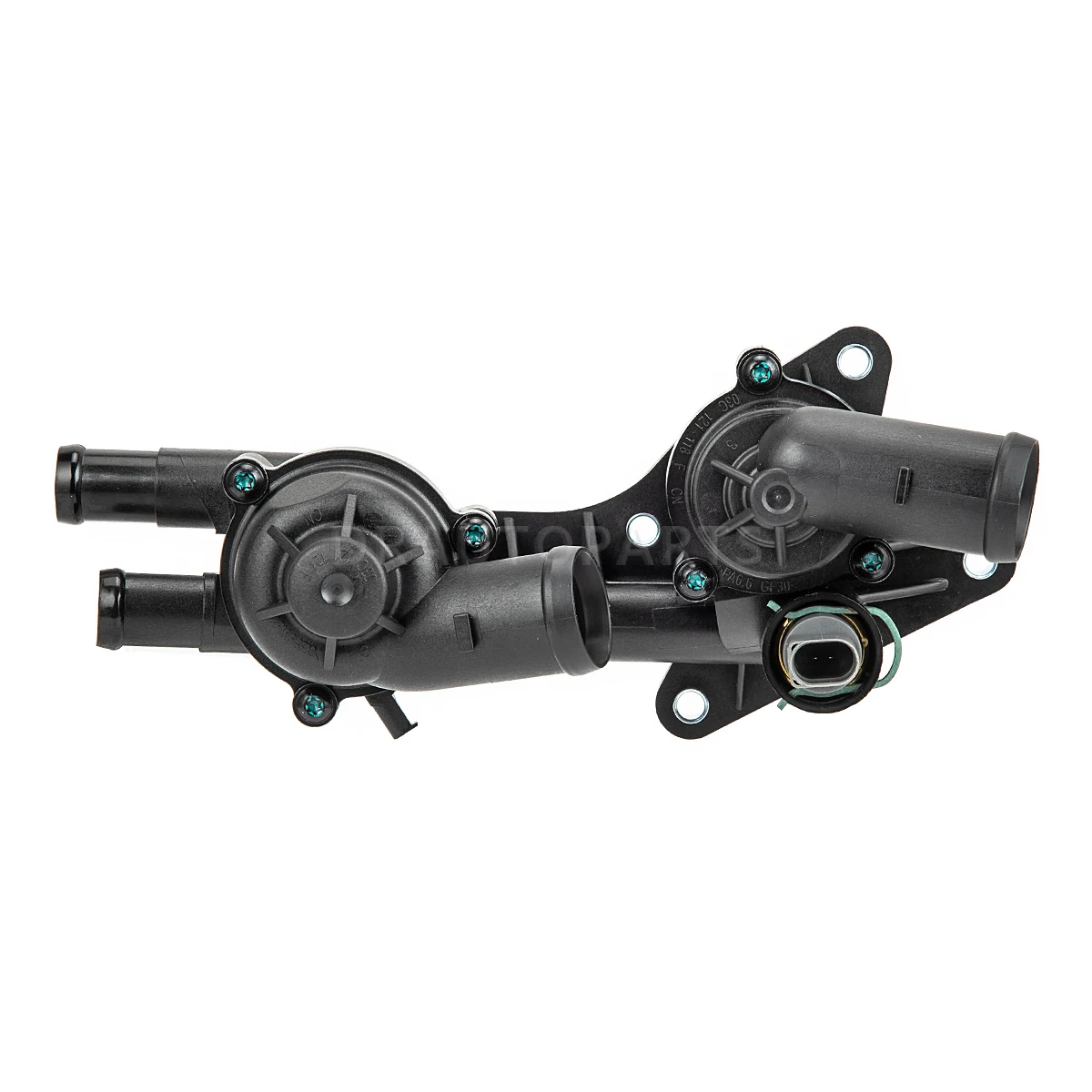 Engine Coolant Thermostat 03C121111AM 03C121111M 03C121026AR For AUDI A1 A3 VW EOS Golf Jetta Passat Scirocco Tiguan 1.4 TFSI