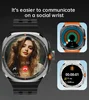 5G Full Netcom Android IOS 4G/5G Smart Watch 480*480 Amoled 1.6''Screen Display Tik Tok GPS WIFI HD Video Call Camera Smartwatch 3