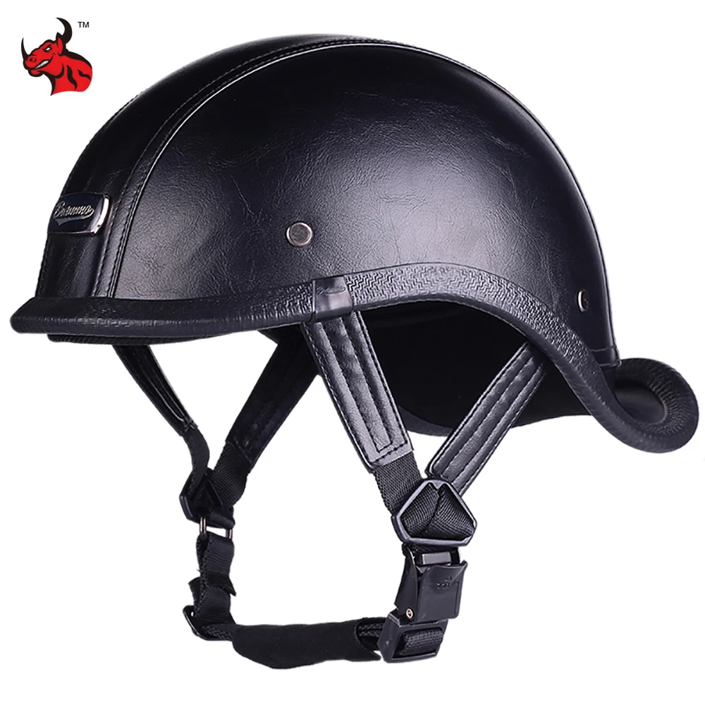 

Retro Motorcycle Helmets Electric Motorcycle Helmet With Removeable Linner Half Helmet Casque Moto Motorcycle Accessorie