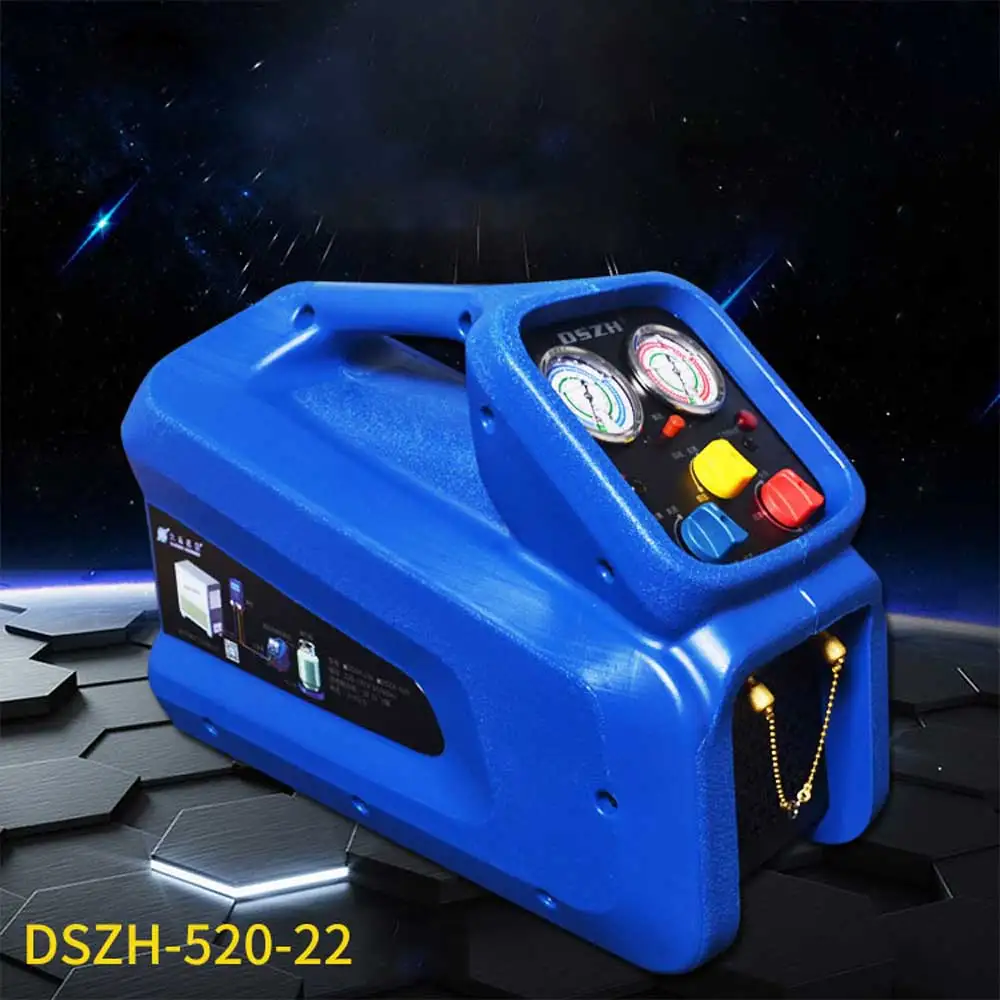 DSZH520 Air Conditioning Refrigerant Freon Snow Recovery Machine Refrigerant Extraction Fluorine Machine