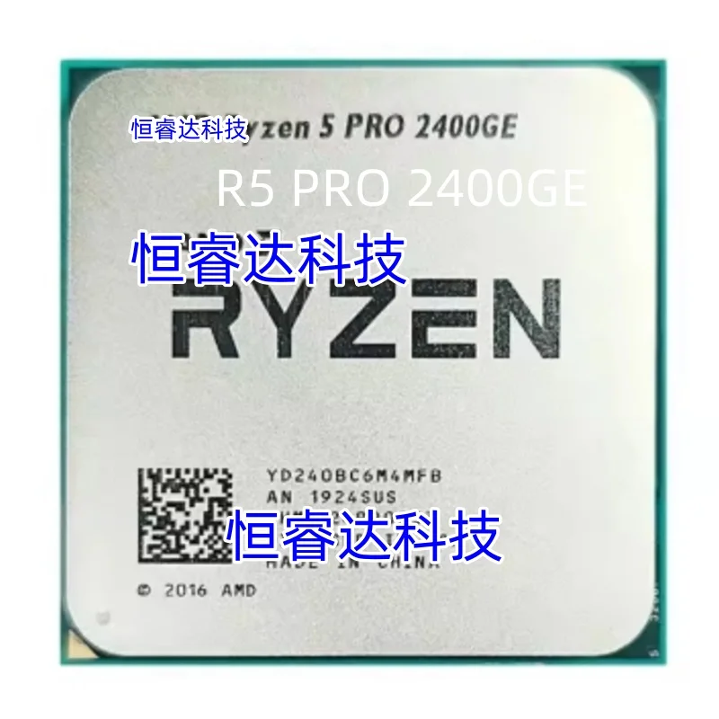 Computer Processor R5 Pro 2400ge Ryzen PRO 2400GE R5 PRO 2400GE