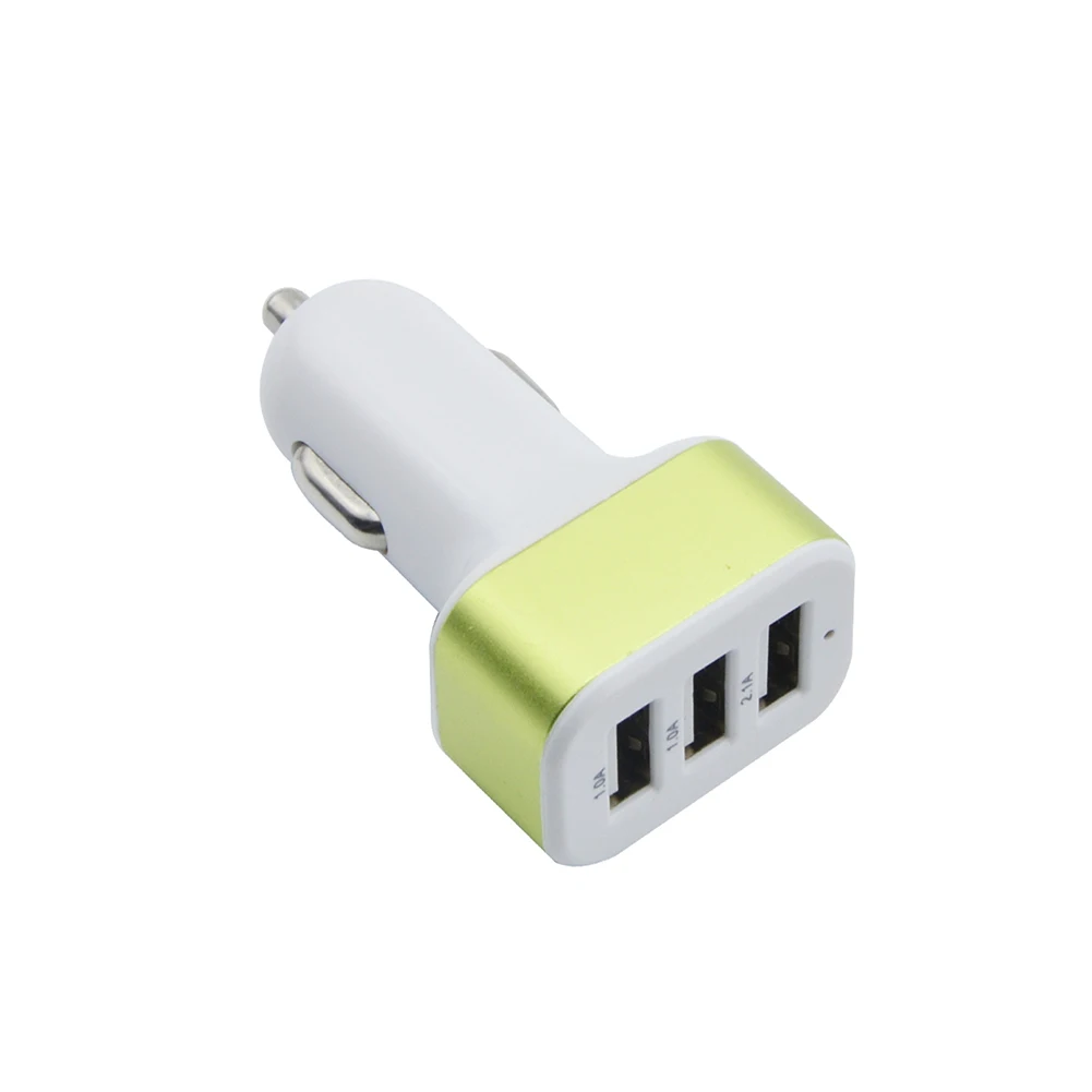 

Adapter Car Charger Vehicle Wireless 1pcs 3 Ports Accessories Cigarette Lighter DC 12V-24V Fast Charging Parts