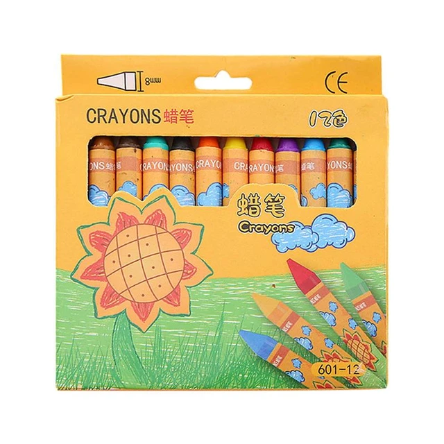 Coloring Crayons For Kids Color Creation 24 Colors Kids Crayons Odorless  Environmental Friendly Art Crayons Assorted Colors - AliExpress