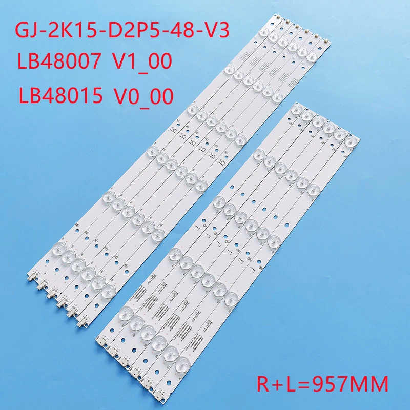 

LED Strip For GJ-2K15-D2P5-480-D611-V3 EVTLBM480P1101-T-1 EVTLBM480P0601-K-5 EVTLBM480P0501-J-4 48PFT4100 48PFH5500 48PFG5000