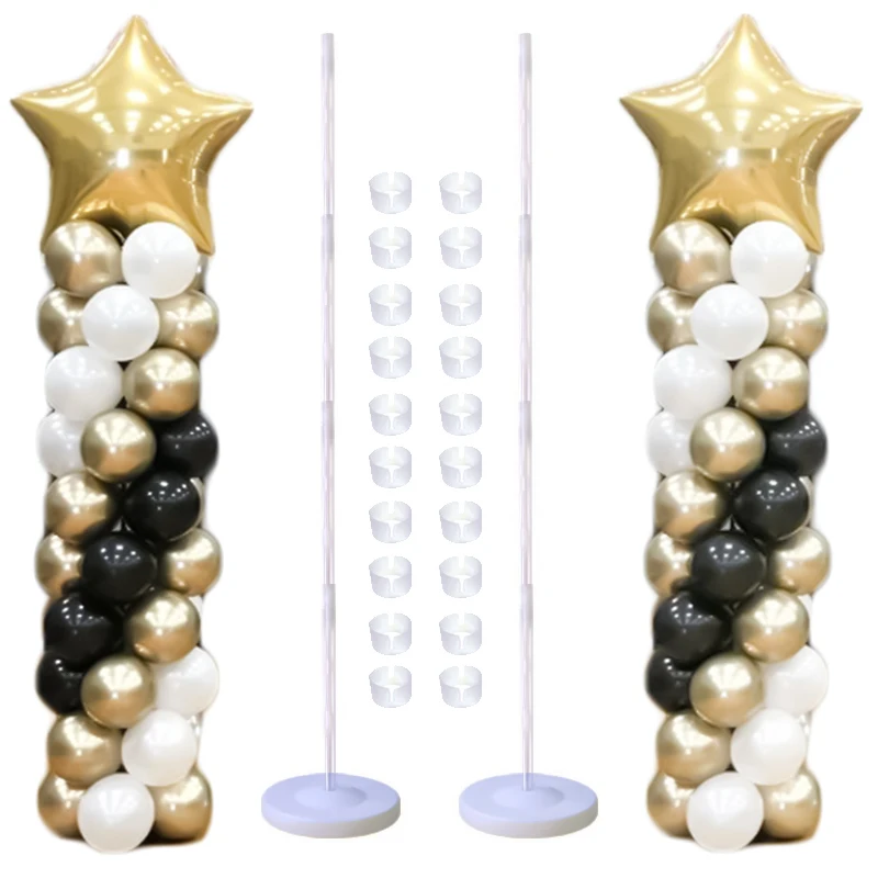 

Balloon Column Stand Kit Adjustable Balloon Tower Pillar Balloon Stand Birthday Wedding Baby Shower Graduation Party Decoration