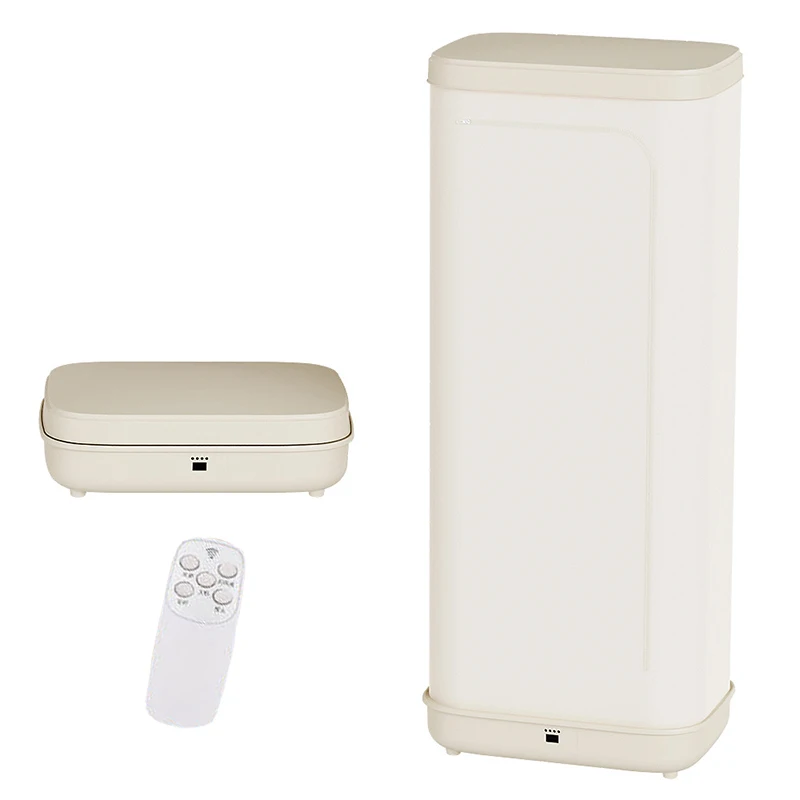 220V Electric Clothes Dryer 2 Layers Stainless Steel Drying Rack 239L Large Space 1000W Warm Air Folding Airer Stand Support