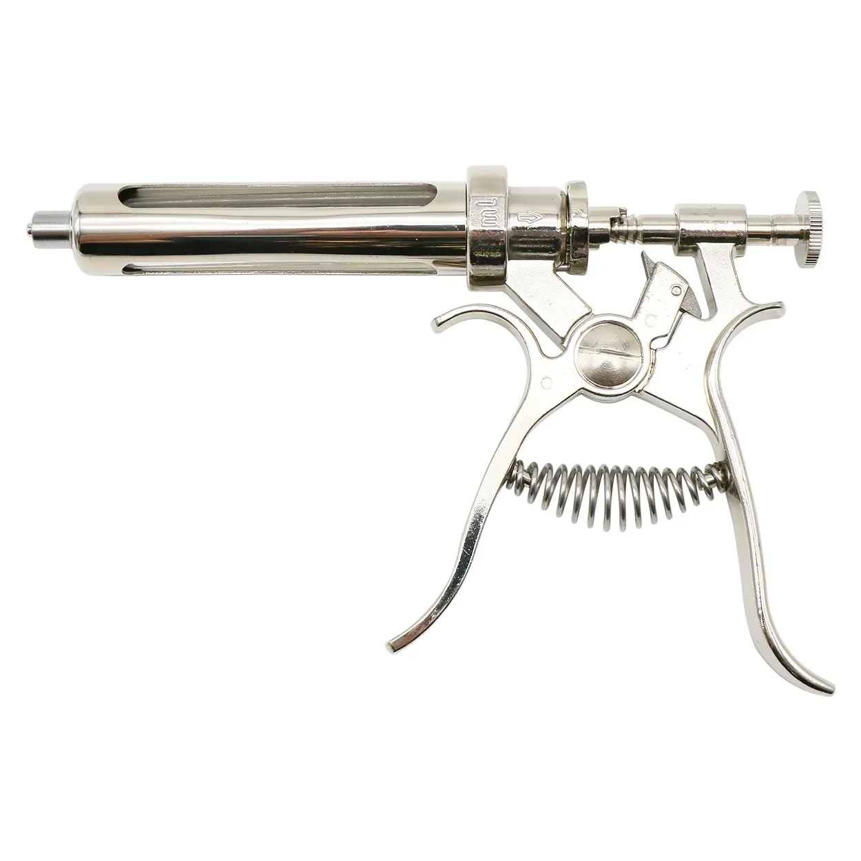 StainlessAnimalVaccinationGunVeterinaryCowAutomatic102050ml