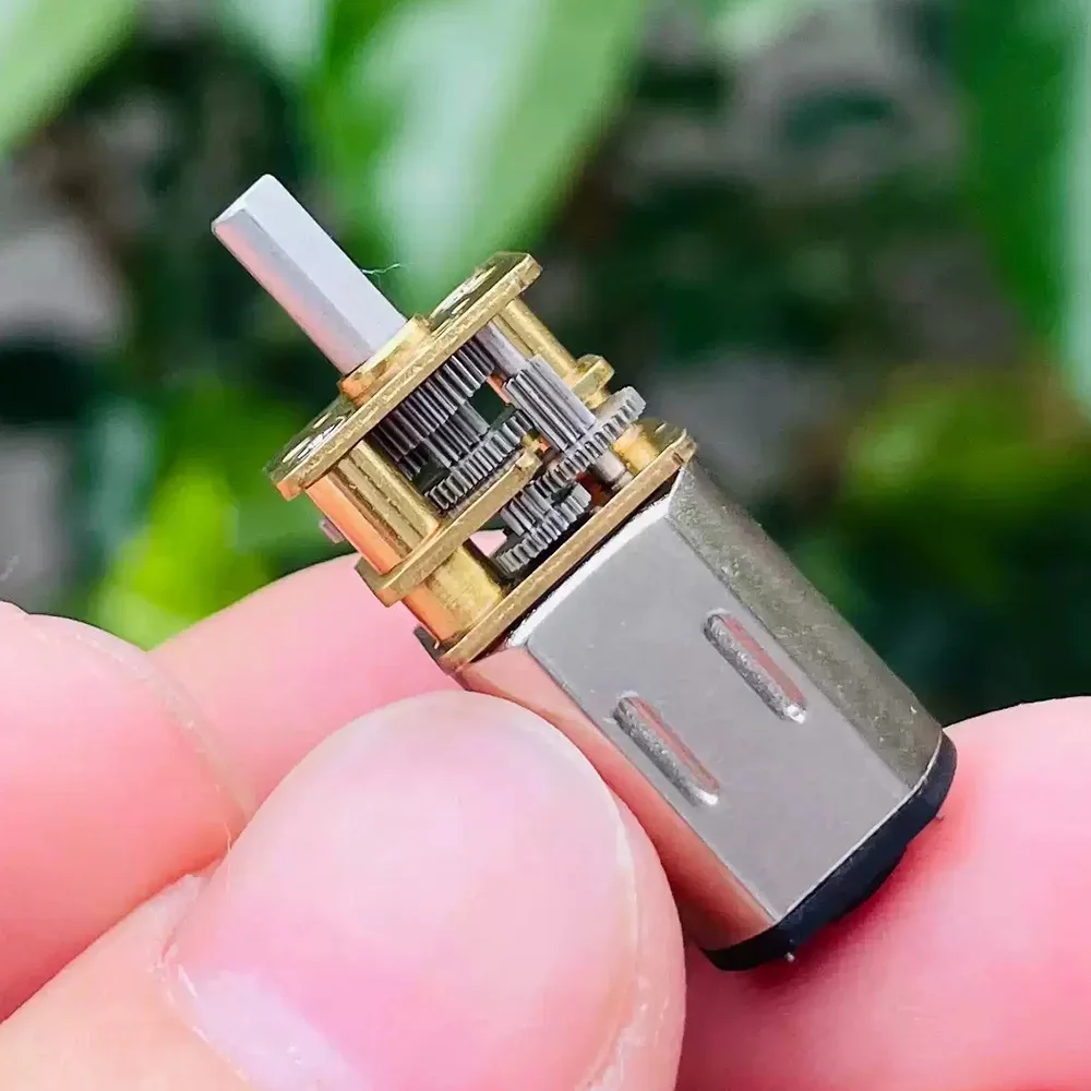 Micro N20 Full Metal Gearbox Gear Reducer Motor Dc 3V-6V 3.7V 5V 53Rpm Albero A D A Bassa Velocità Per Smart Car Robot Electric Lock