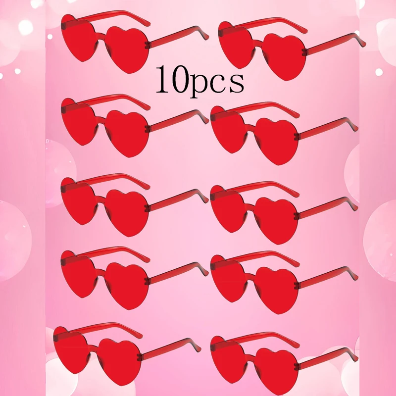 Heart Sunglasses 10PC