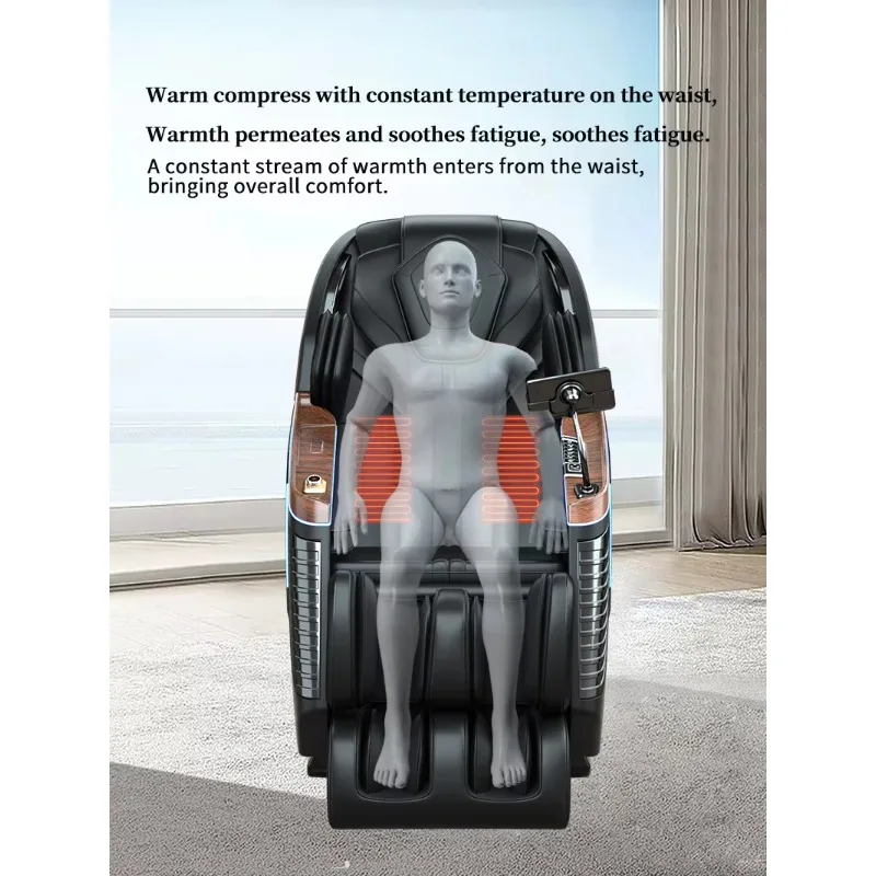 3D Zero Gravity Massage Chair with Full Body Airbags Hifi Bluetooth Music Foldable Portable-Cheap Price Armchair Massage 3D Zero Gravity Massage Chair with Full Body Airbags Hifi Bluetooth Music Foldable Portable-Cheap Price Armchair Massage - Image 4