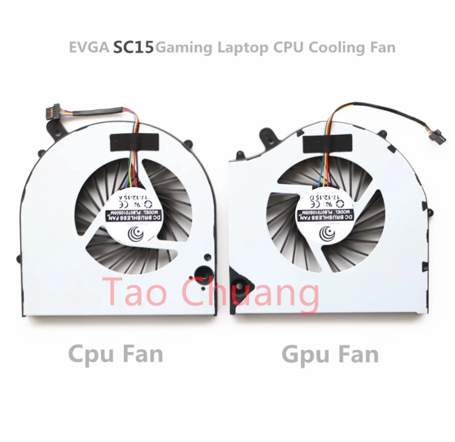 

FOR EVGA SC15 CPU GPU Cooling Fan DC5V 0.5A PLB07010S05M