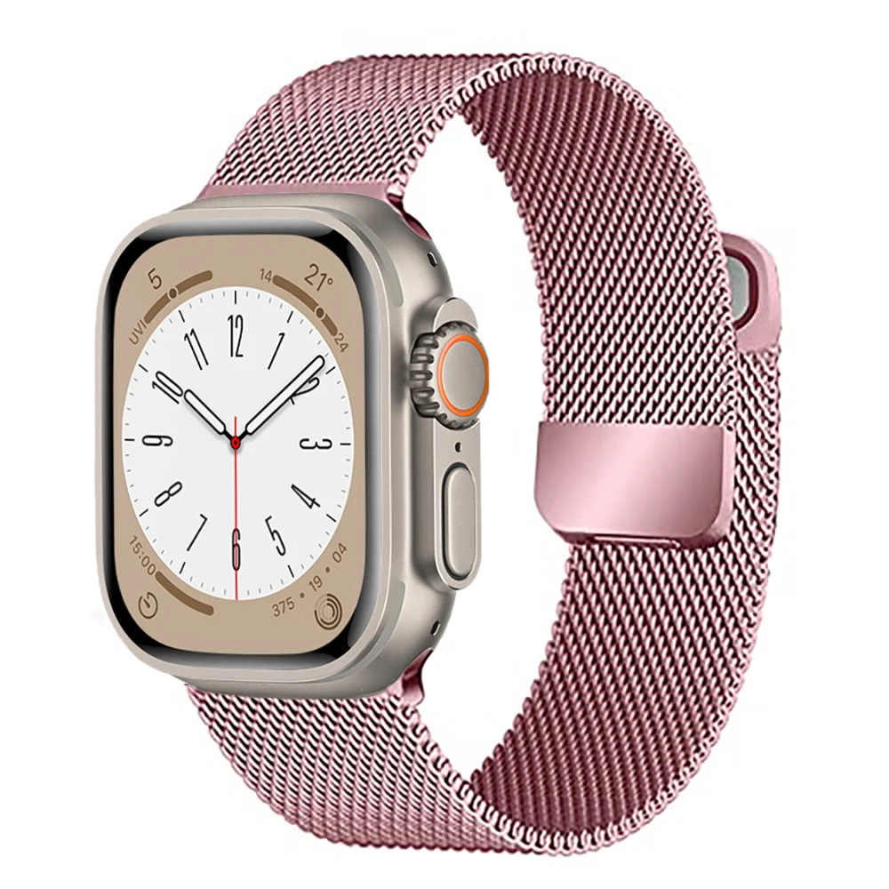 Premium Milanese Metal Watch Strap - Adjustable Mesh Band