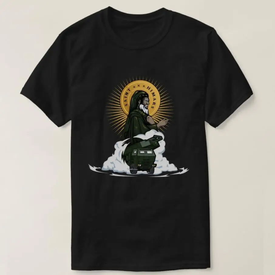 

Saint Himars High Mobility System Slava Ukraine Men T-Shirt Short Sleeve Casual 100% Cotton O-Neck Summer TShirt