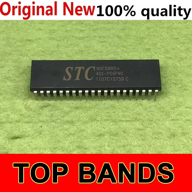 

NEW Original 5pcs Brand new microcontroller exclusive store STC90C58RD+STC90C58RD+40I-PDIP40 original stock IC Chipset