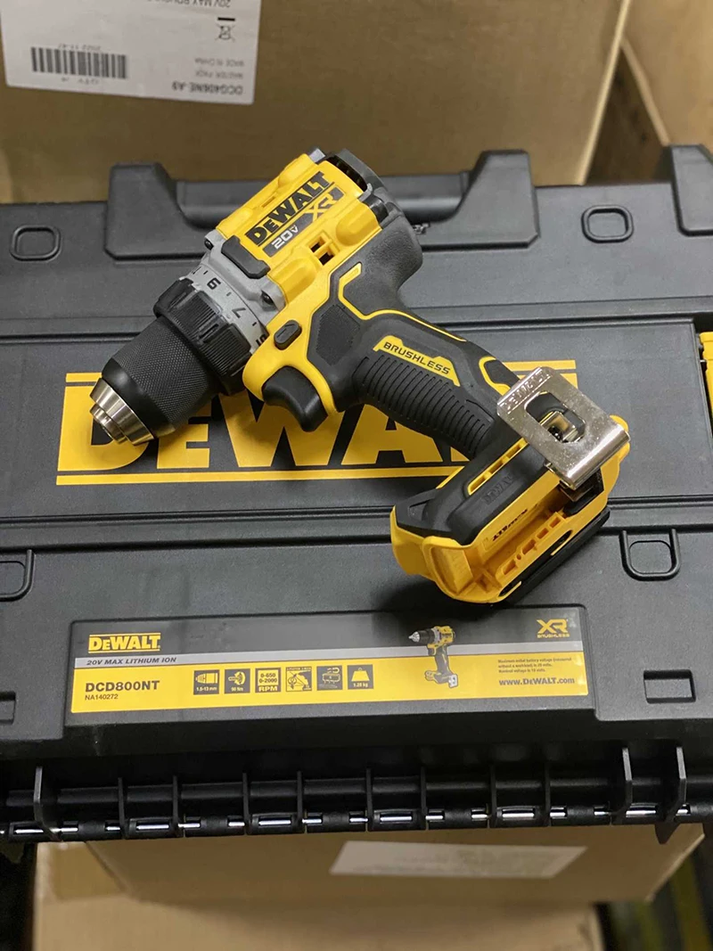Dewalt Dcd800 Cordless Drill Compact Driver Brushless Electric