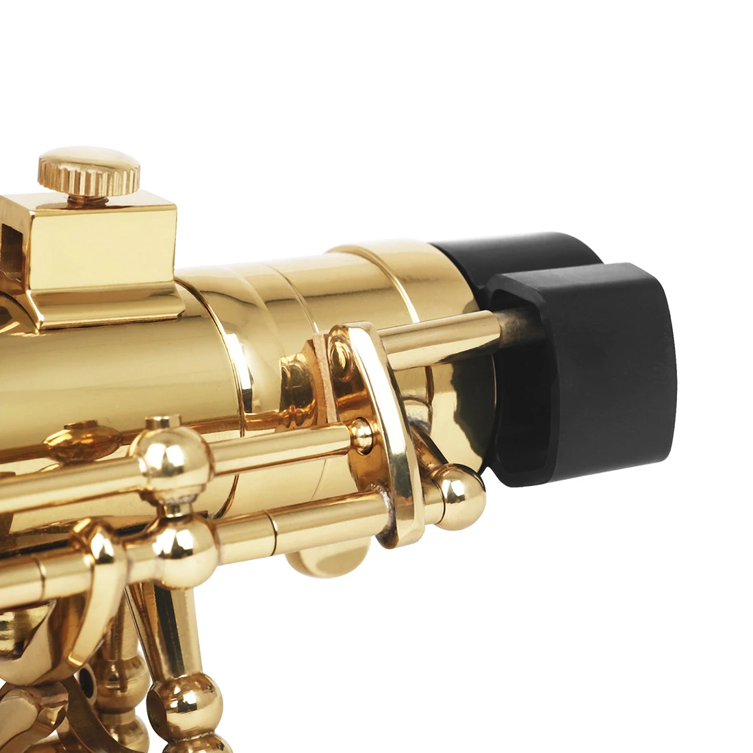 3 Pcs Tenor Saxophone End Plug ABS Sax Mouth End Plug with Anti-button Bump Portable Sax Parts Woodwind Instrument Accessories