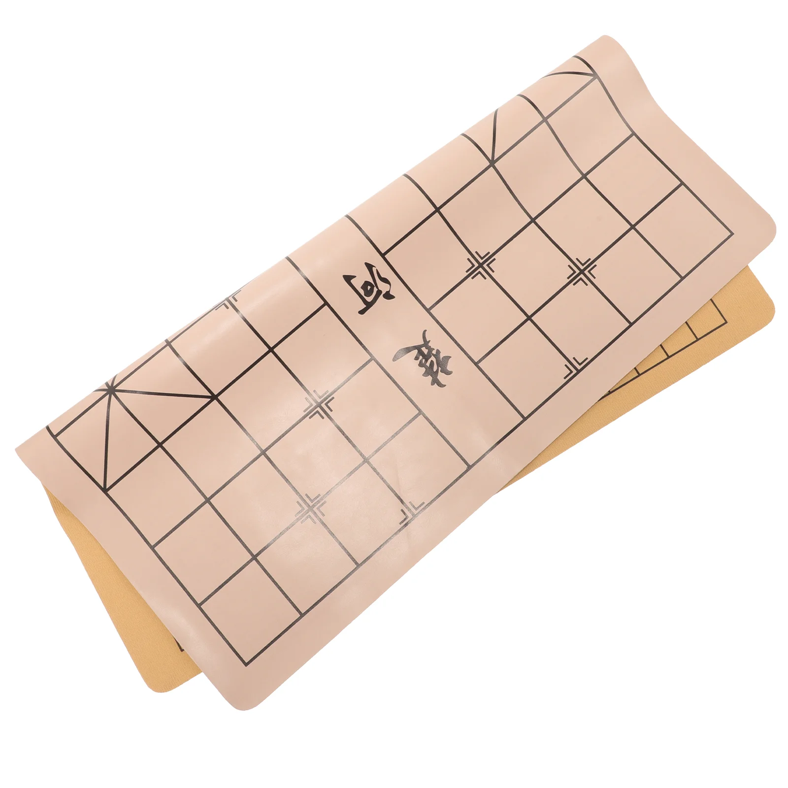 Go Chess And Chinese Xiangqi Chess Double Sided Chessboard Soft Chess Cloth Go Game Set Chess Boards Foldable Chess Board