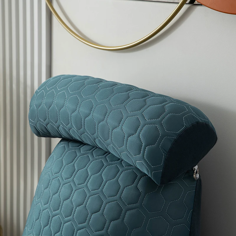 Reading Pillow Standard Bed Pillow, Back Cushion for Sitting Up in Bed with Washable Cover, Chair Arm Pillow with Pockets 3