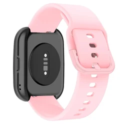 Silicone Replacement Wristband for Smartwatch - 22mm Strap Bracelet (Soft powder)