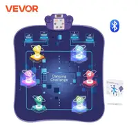 VEVOR 6-Button Kids Electronic Dance Mat Dancing Mixer Step Play Pad with Bluetooth 5 Game Modes for Girls Toys Birthday Gifts 1